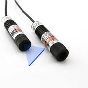 Adjustable Focus Optics Berlinlasers Blue Laser Line Generator